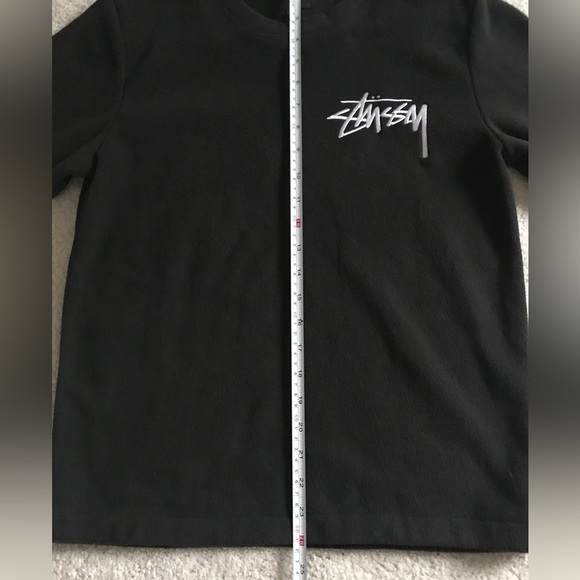 Stussy fleece winter snow crewneck sweater womens small brand new no tags - Picture 6 of 7